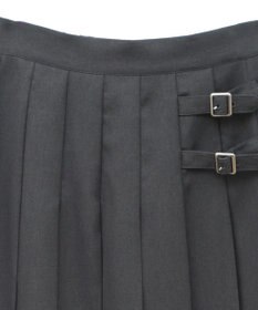 earth music&ecology サイドバックルプリーツスカート
