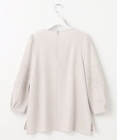 23区 【セットアップ対応】トリアセダブルジョーゼット ブラウス