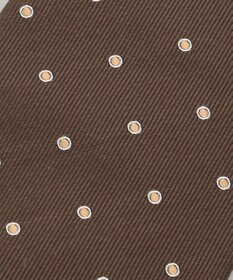 GOTAIRIKU 【日本製】西陣ネクタイ＿BROWN