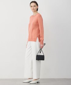 ICB L 【先行予約】 グロッシーペーパーブレンド クルーネックプルオーバー