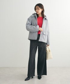 Green Parks ２ＷＡＹニットフードウールライクジャケット