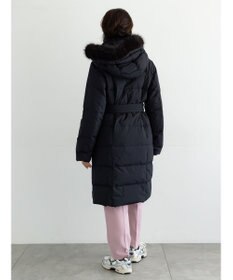Te chichi 【宮本茉由着用】フードロングダウンコート