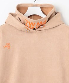 PW CIRCULUS 【MEN】スエード調 デタッチャブルフーディ