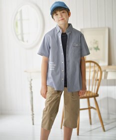 J.PRESS KIDS 【140-170cm】ロゴプリント チェックシャツ