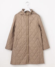J.PRESS LADIES S 【WEB限定カラーあり・2way】コンパクトタフタキルティング  フーデッド コート