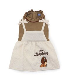 PET PARADISE ディズニー わんわん物語 レディ ワンピース 《ぷくっと花柄》 小型犬