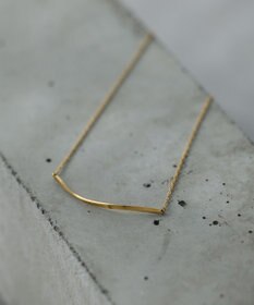 YECCA VECCA ステンレスニュアンスバーネックレス