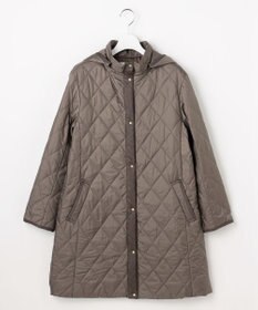 J.PRESS LADIES S 【WEB限定カラーあり・2way】コンパクトタフタキルティング  フーデッド コート