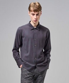 JOSEPH HOMME 【機能素材】テクノボイルストレッチ　レギュラーカラーシャツ