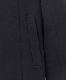 ANY SIS L ウールライクノーカラー ロングコート