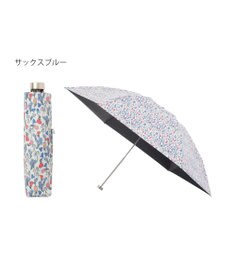 MOONBAT 【 遮光率100％/遮熱/UV/軽量】MACKINTOSH PHILOSOPHY(マッキントッシュフィロソフィー)晴雨兼用日傘 Snowblue Garden Barbrella バーブレラ 折りたたみ傘 フワクール生地使用