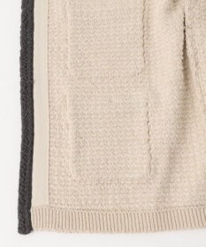 自由区 ツイードライクニット カーディガン