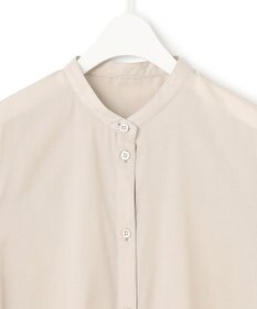 ICB 【洗える】キュームコアローン バンドカラーシャツ