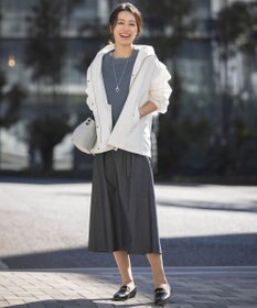 J.PRESS LADIES 【洗える】LINEN COTTON ニット ベスト