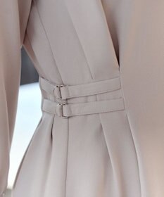 Tiaclasse L サイドベルトデザインワンピース