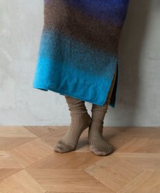 TRICOTE 6x2 RIB OVER KNEE SOCKS／6×2リブオーバーニーソックス