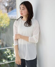 ANY L 【新色追加】ラウンドタンクトップ