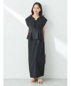 earth music&ecology ＳＥＴ２点ヘリンボーンベスト＋キャミドレ