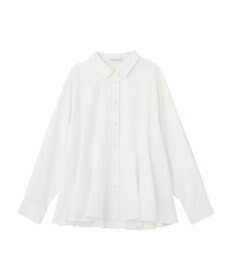 Green Parks スウィッチングペプラムシャツ