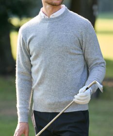 ZERO HALLIBURTON カシミヤ クルーネックニットトップス ZHG-M5A7 85122