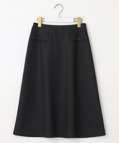 ANY SIS 【洗える】フラップポイントフレア スカート