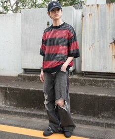 WEGO 【３点SET】アンサンブルメッシュニットプルオーバー（SS）