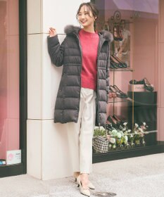 ANY SIS 【洗える】サイドケーブルアンゴラブレンド ニット