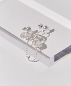 AMERICAN HOLIC コインアシンメトリーピアス