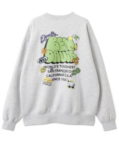 WEGO 【ユニセックス着用ITEM/MLサイズ展開/裏起毛】別注BENDAVISプランプロゴプルオーバー