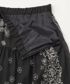 GRACE CONTINENTAL バンダナティアードスカート