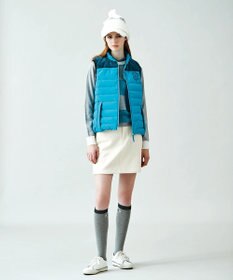 23区GOLF 秋冬の暖か定番スカート！【WOMEN】クロスサーモツイル 台形スカート