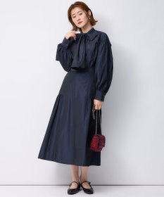 23区 ストラップ付フラットシューズ