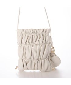 UNBILLION カシュカシュ cachecache / シャーリング口金ショルダー