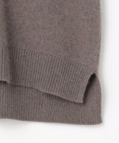 組曲 S フラッフィーファーＶネック ニット