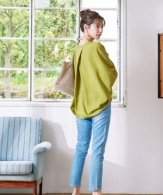 Tiaclasse 【洗える】麻調ドルマンタックシャツ