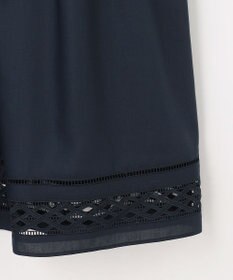 J.PRESS LADIES スパンソフトクロス刺繍 スカート