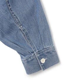 J.PRESS YORK STREET 【WOMEN】デニムロングシャツ ワンピース