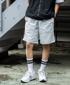 WEGO 【速乾/ウエストゴム/SMLサイズ】ナイロンイージーショーツ