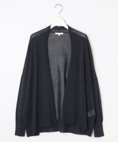 自由区 L 【アンサンブル対応・洗える】ドライシアーファインゲージ カーディガン