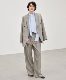 BEIGE， 【洗える】CROIX / コットンボウタイブラウス