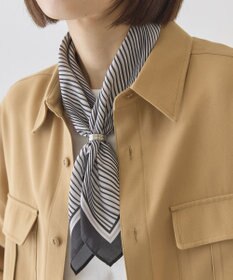 AMERICAN HOLIC 【リングSET】波ストライプ柄スカーフ