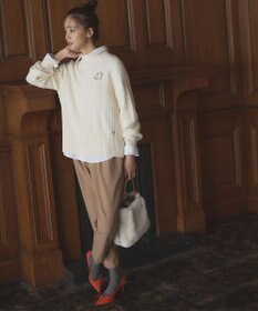 組曲 2WAYウォームストレッチ テーパード パンツ