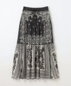 GRACE CONTINENTAL バンダナティアードスカート