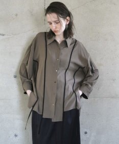 YECCA VECCA ストリングデザインシャツ