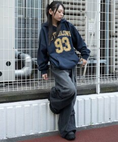 WEGO グラフィックプルパーカー