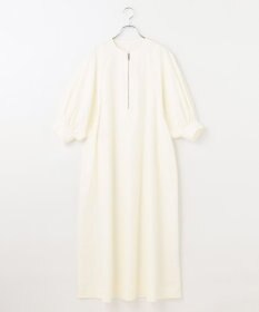 #Newans 【ANSWER for Co-Creation】ジップデザインパフスリーブワンピース