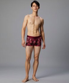 WACOAL MEN WACOAL MEN ボクサーパンツ 【レースボクサー】 フロント快適グラマラス 通気性 前閉じ 下着 メンズ WT3827 /ワコールメン