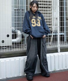 WEGO グラフィックプルパーカー