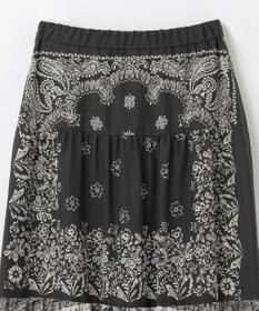 GRACE CONTINENTAL バンダナティアードスカート