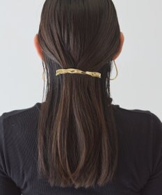 AMERICAN HOLIC メタルツイストバレッタ